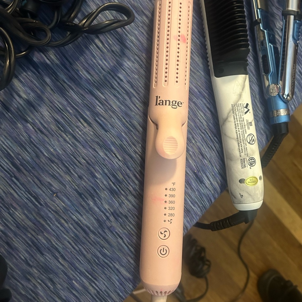 Lange Pink Hair Straightener